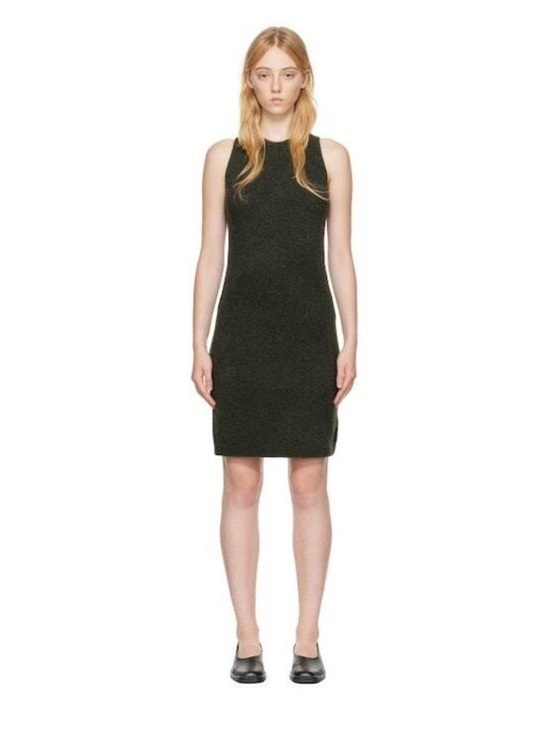 Vince Dresses & Skirts - Vince Sleeveless Knee Length Wool Alpaca Blend Sweater Dress XL Black Shift